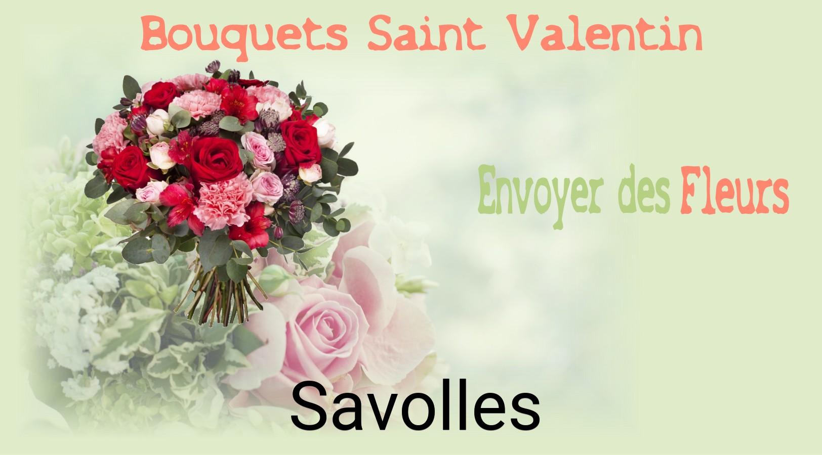 Roses de Saint-Valentin livrées à Savolles
